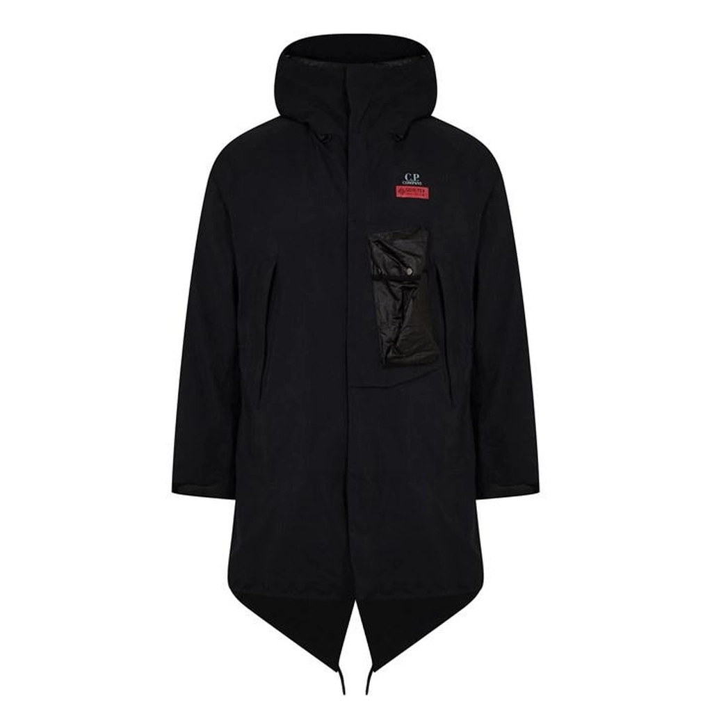 CP Company Gore-Tex Down Parka Jacket - Black